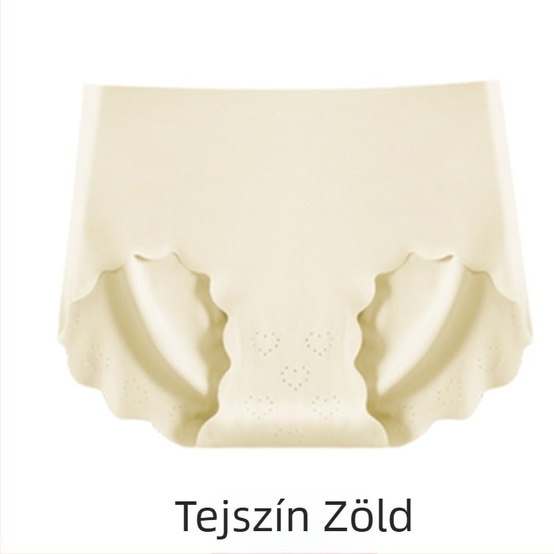 Női Ice Silk középmagas derekú Bugyi, lélegző, pamutbetéttel