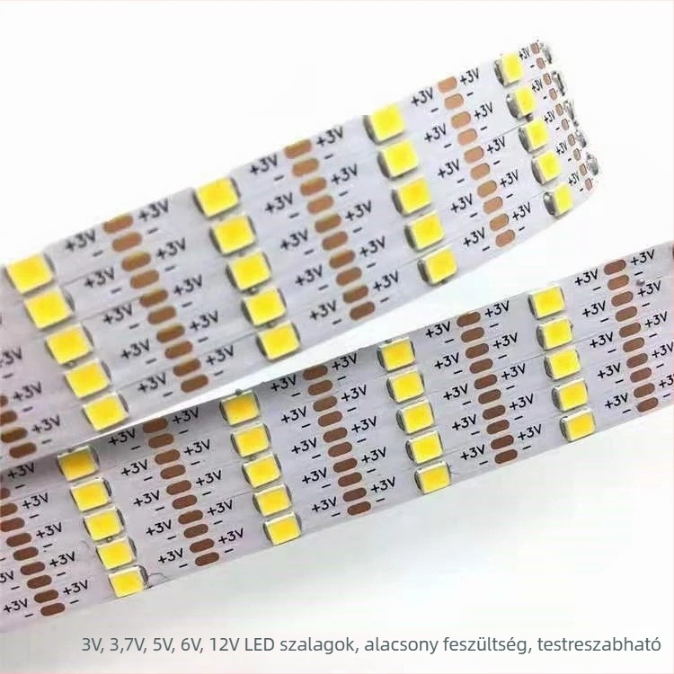 5V-2835 LED-szalag, 30–120 LED, két színű dekorációs LED-szalag, beltéri, dimmelhető, hossz 5–10 m, 120° fényvetés, CRI 80