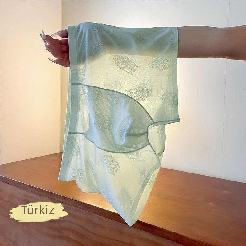 Férfi Ice Silk alsónemű csipkével, áttetsző hálószövetséggel, lélegző, vékony nyári modell