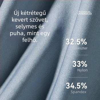 Férfi Ice Silk seamless boxeralsó, lélegző és antibakteriális