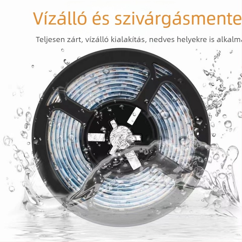 USB 5V növényi növekedés LED-szalag 2835, teljes spektrum, vízálló, zöldségekhez, virágokhoz és sukulentákhoz
