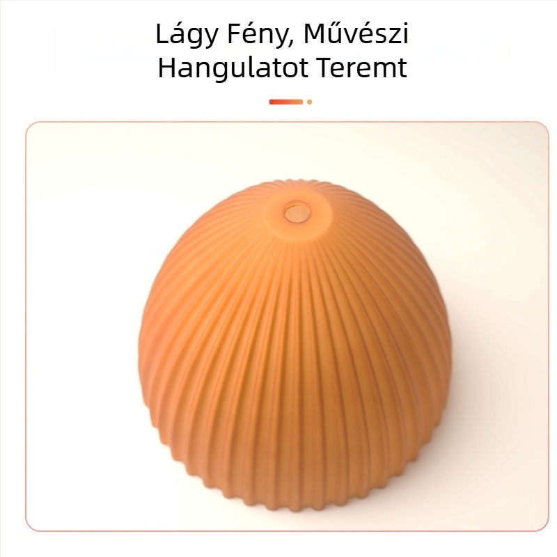 Sárga fúvott üveg lámpabura, kúpos alakú