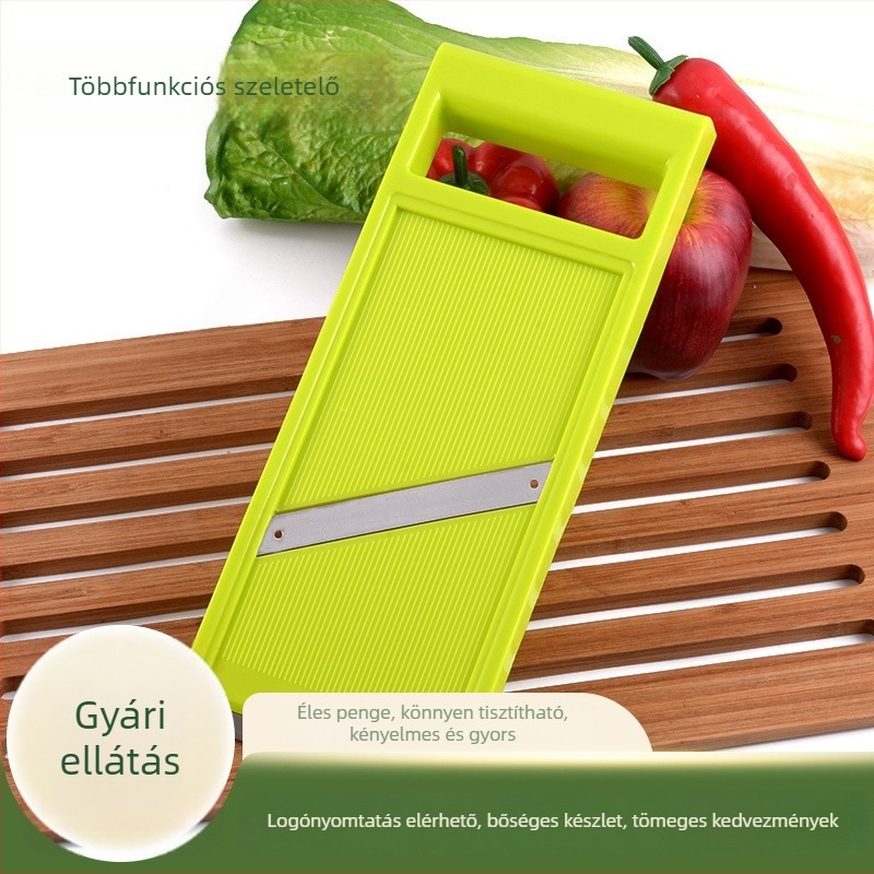 Többfunkciós zöldségvágó, kézi reszelő és retek szeletelő, mindennapi konyhai eszköz
