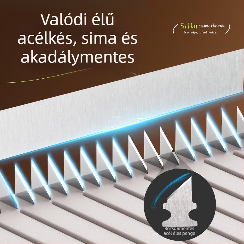 XINGHE Multifunkciós Burgonyavágó: julienne, reszelő, szeletelő, szilikon lemezzel