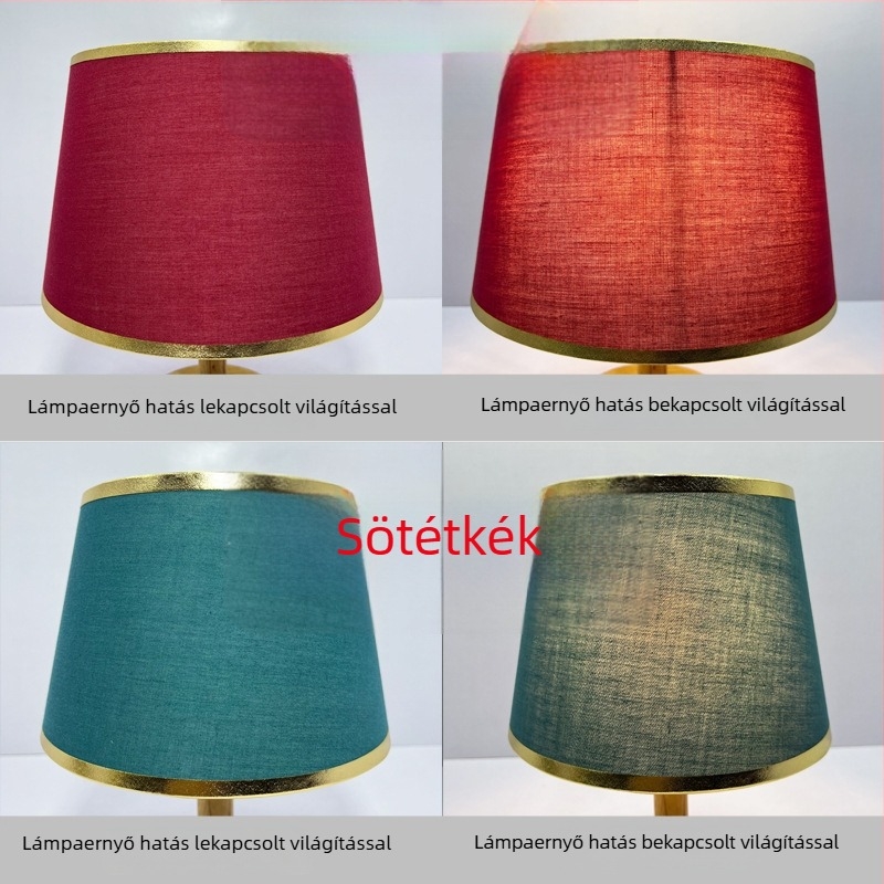 Minimalista E27 lámpabúra, kézzel készített pliszírozott szövetből, asztali és állólámpához