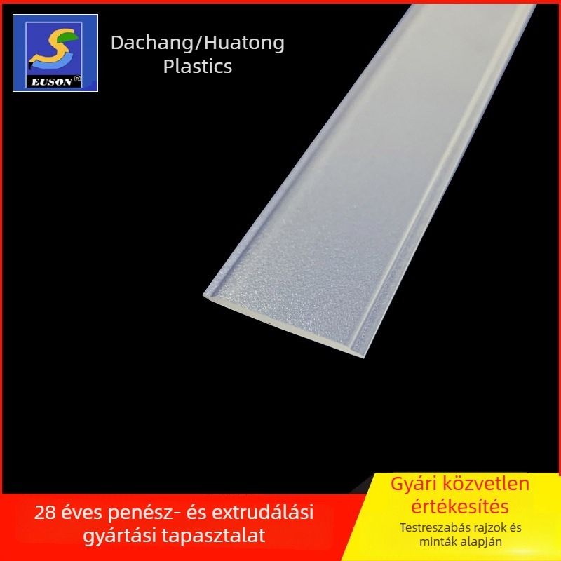 Egyedi extrudált PMMA matt LED plat lineáris lámpaernyő, akril transzluens