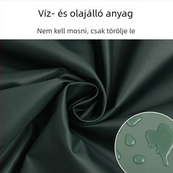 Koreai stílusú minimalist konyhai kötény vállpántokkal, vízálló, olaj- és foltálló, rövid nyári modell