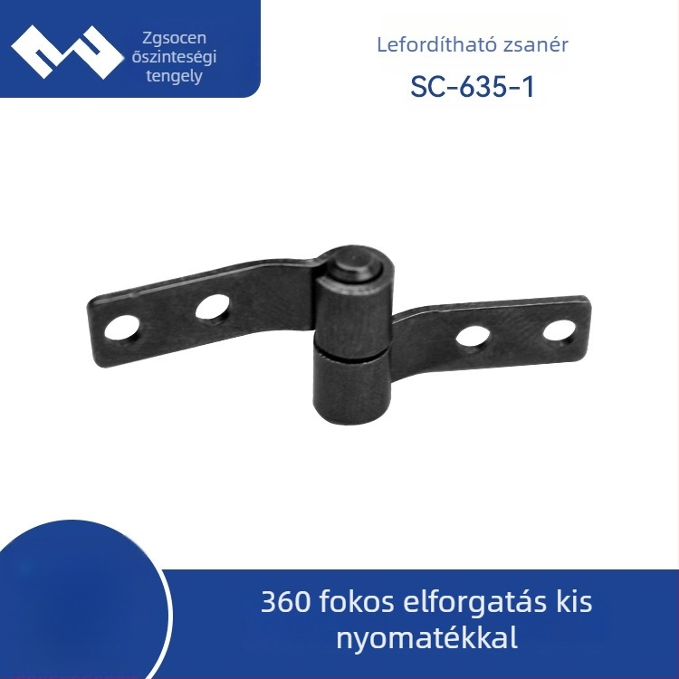 Flip zsanér csillapító tengelyes laptop állvány, 360° forgás, modell SC-635-1