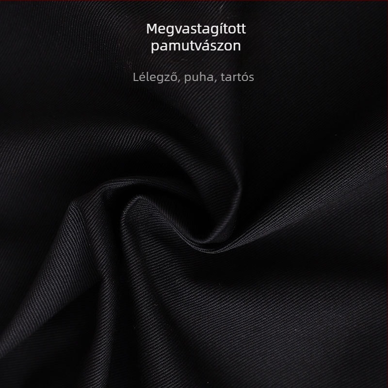 Pamut munkaruha kötény állítható pántokkal, légáteresztő, otthoni konyhához és virágüzletbe