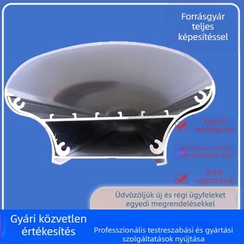 Két tónusú kültéri vízálló lámpabúra alagutakhoz, teljesen műanyag integrált lámpatest, extrudált két színű kivitel, háromvédelmi tulajdonságok