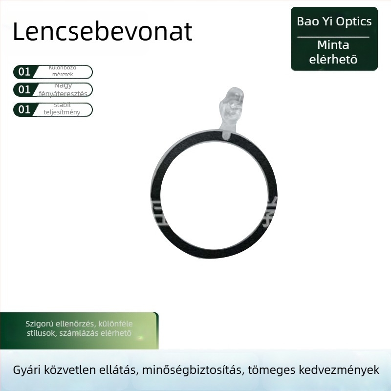 LED optikai lencse kültéri falikarhoz, bevonatos akril lencse az útvilágításhoz