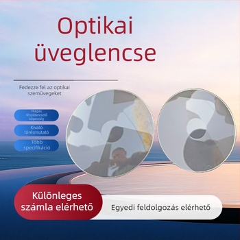 Egyedi planokonvex optikai lencse elemlámpához – nagy felbontású nagyítás