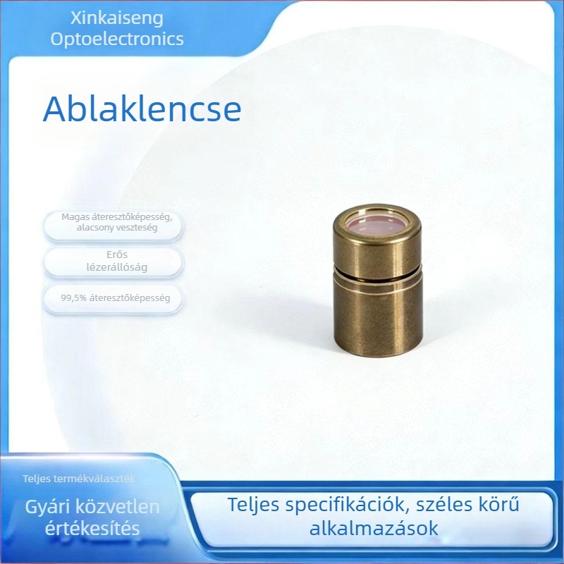 Lézervédő ablaklencse száloptikai ablakhoz, porálló MAX lencse