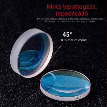 Kézi lézer vágó kolimáló és fókuszáló lencse 20×4.5, F150 S1, kvarc optikai szál a vágáshoz és a hegesztéshez D30 D37
