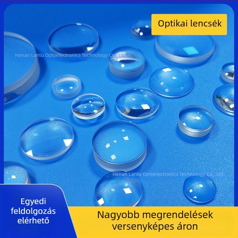 konkáv lencse, kettős konvex lencse, reflektor lencse, optikai üveglencse, planokonvex ragasztott lencse, egyedi