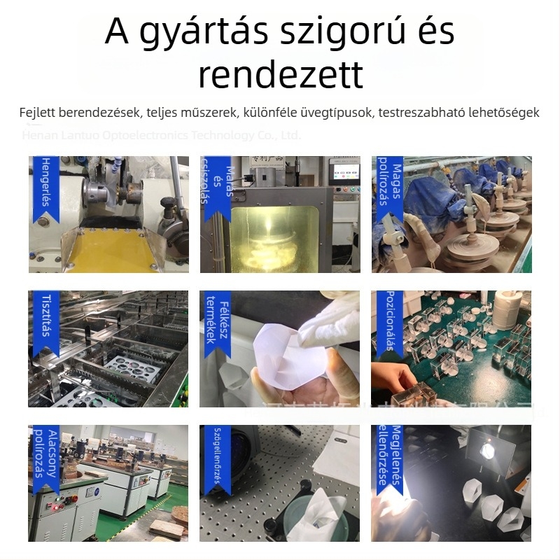 konkáv lencse, kettős konvex lencse, reflektor lencse, optikai üveglencse, planokonvex ragasztott lencse, egyedi