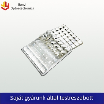 Képalkotó összetett szem lencséje, fotóelektronikus mikroarray lencse, LED-lencse színpadi világításhoz — átvitel tükrös készlet és nagy, egységes lencse