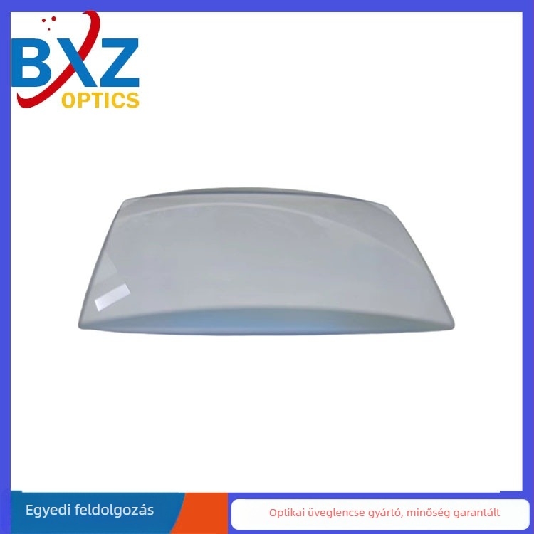 BXZ Négyszögletes lencse 87x60mm Konvex és Konkáv optikai üveg lencse, Négyzetes nagyító