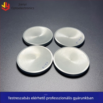 Infravörös szilícium-germánium síklemez a hőmérséklet-tesztelésre, 3–5 mm és 8–12 mm tartományokban, testreszabott hőképi optika, konkáv és konvex lencse