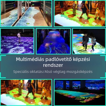Talajon interaktív projekciós rendszer a szenzoros integráció tréningjéhez – speciális oktatás és rehabilitáció