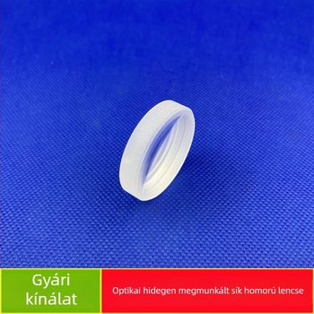 Optikai gömbölyű sík konkáv lencse, átmérő 8-200 mm, testreszabható görbületi sugár