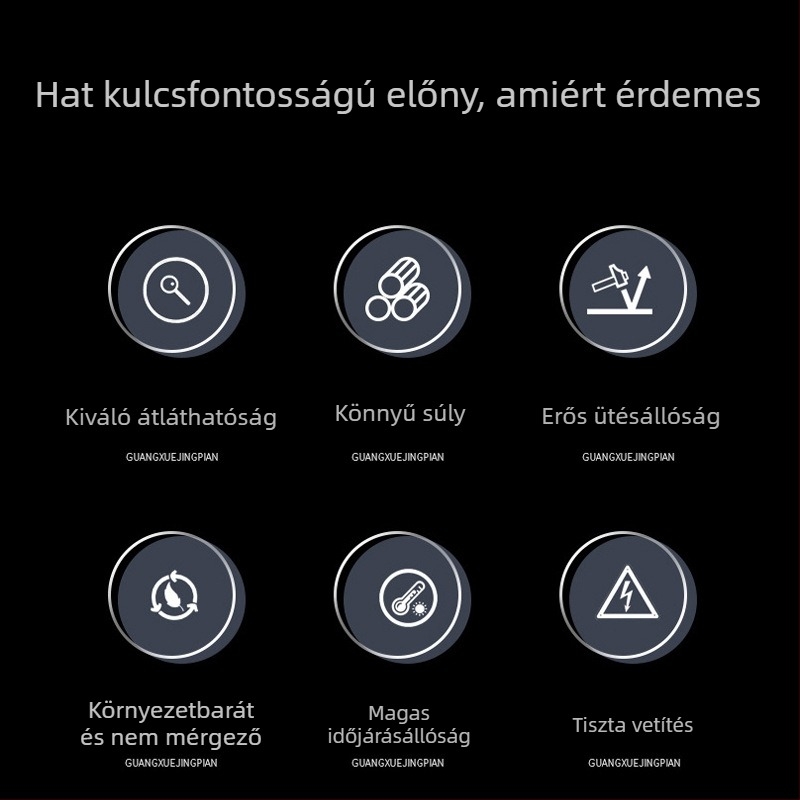 Autóajtó világításának vetítéséhez és a jármű logójának megjelenítéséhez tervezett konvex lencse-összeállítás, aszférikus lencse