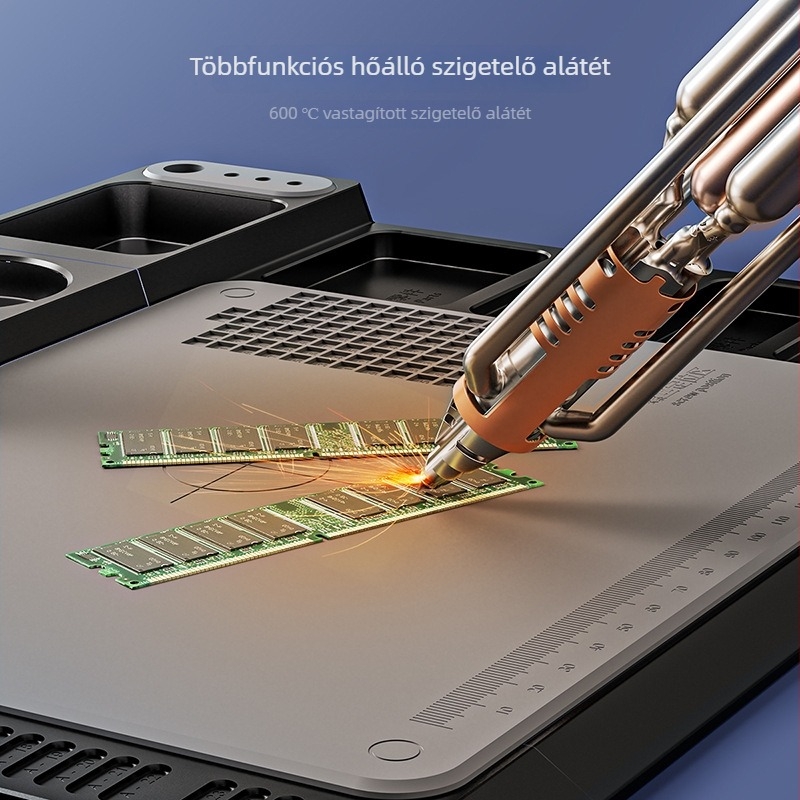 318A 7 hüvelykes IPS digitális mikroszkóp, 12 MP, akár 1600x nagyítás, elektronikai javításokra