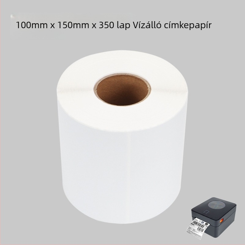 Hőérzékeny címkepapír nyomtatáshoz, 40 × 30 mm, 200 lap, háromvédelmes címkepapír