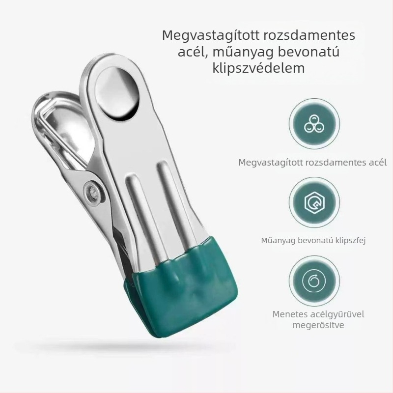 Összecsukható falra szerelhető rozsdamentes acél zokniszárító és tároló, szerelés nélküli, otthon és kollégium számára