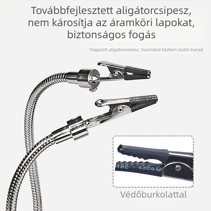 Univerzális forrasztóállomás nagyítóval PCB-javításhoz — rögzített munkafelület