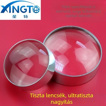 Xingte K9 Optikai asztali nagyító lencsével, 50/60 mm, hordozható olvasósegéd