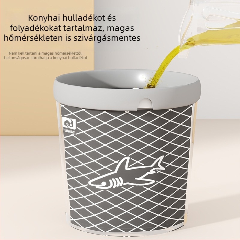Kartonban csomagolt háztartási nagy tekercses szemeteszsákok, mellény-stílusú műanyag zacskók, vastagított húzható szemeteszsákok, 200 darab