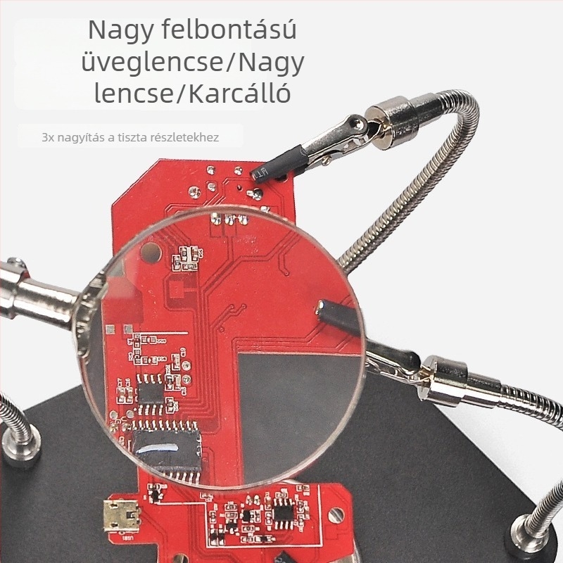 Univerzális forrasztóállomás segédfogó eszköz PCB javításhoz és forrasztáshoz, nagy felbontású forrasztás, mobiltelefon PCB munkapad
