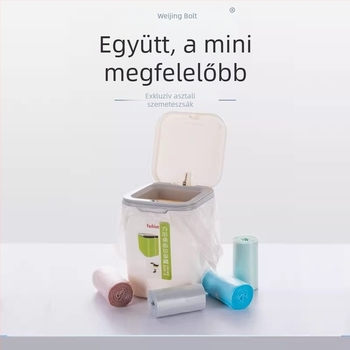 Sűrített asztali szemeteszsákok, kicsi méretű mini zacskók egyetemistáknak, kis műanyag zacskók nagykereskedelmi