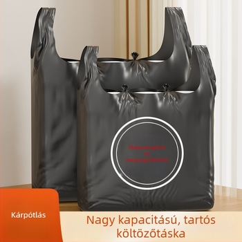 Extra nagy, vastag fekete műanyag szemeteszsákok szállodai konyhához