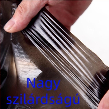 Egyszer használatos szemeteszsákok otthoni és szállodai használatra, perforált, mellény-stílusú, megvastagított, 10 darabos csomag