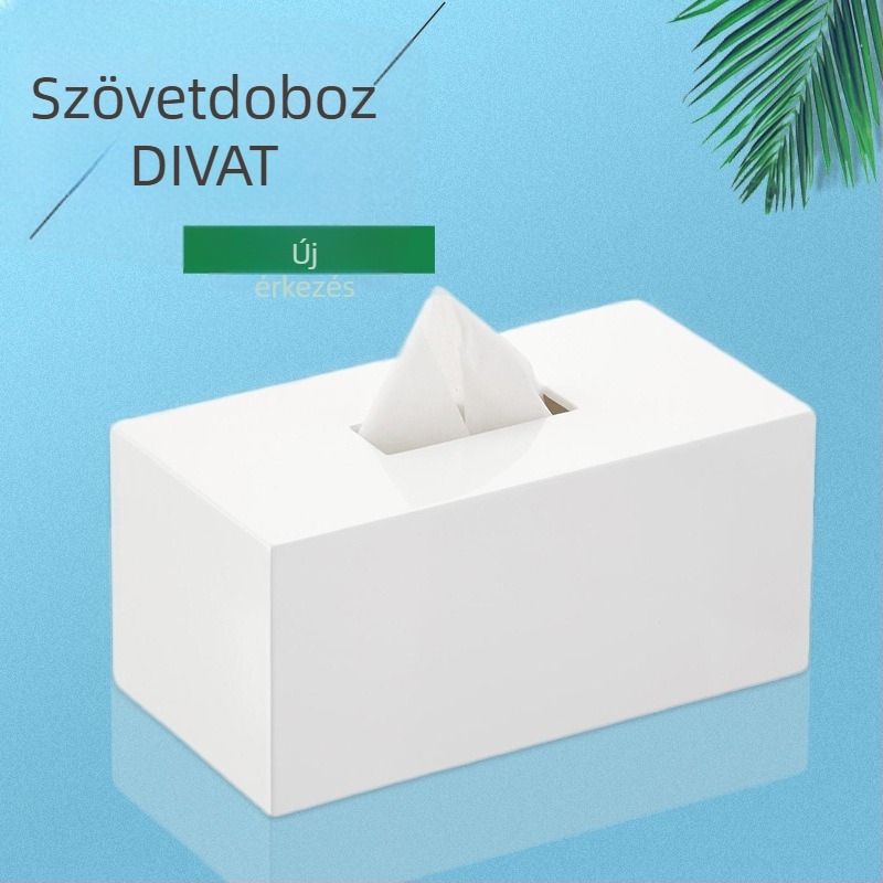 PU magasfényű zsepi tartó – iroda, otthon, hotel és étterem, stílusos és tartós a nappaliba és az autóhoz