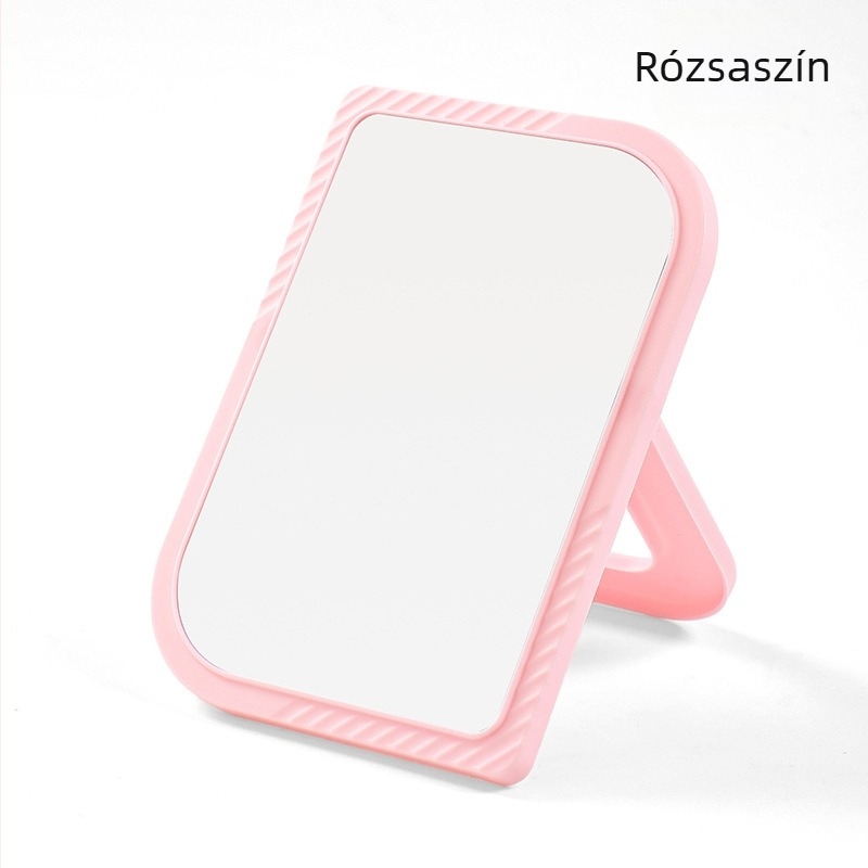 Egyszerű asztali sminktükör, egyoldalas, asztalra helyezhető vagy falra szerelhető, nagy felbontású