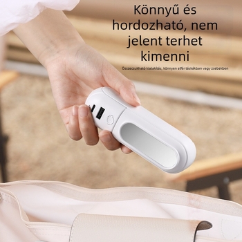 2025-ös új kézi mini ventilátor, újratölthető, kültéri, USB-s, multifunkcionális, összecsukható és hordozható, tükörrel