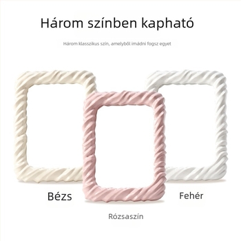 Asztali sminktükör, négyzet alakú, minimalist stílusú diákszállóhoz