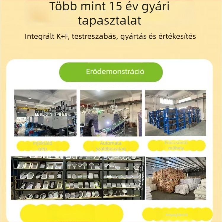Asztali sminktükör, négyzet alakú, minimalist stílusú diákszállóhoz