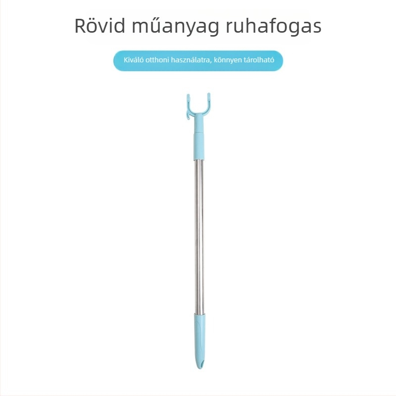 Kinyúló rozsdamentes acél ruhaszárító rúd, állítható erkélyre