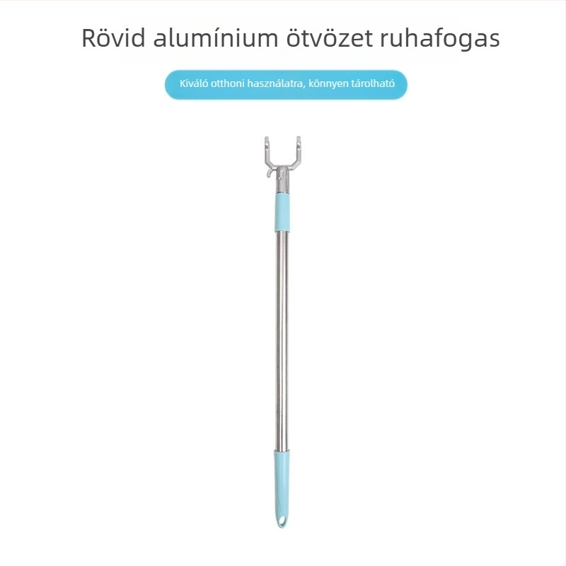Kinyúló rozsdamentes acél ruhaszárító rúd, állítható erkélyre