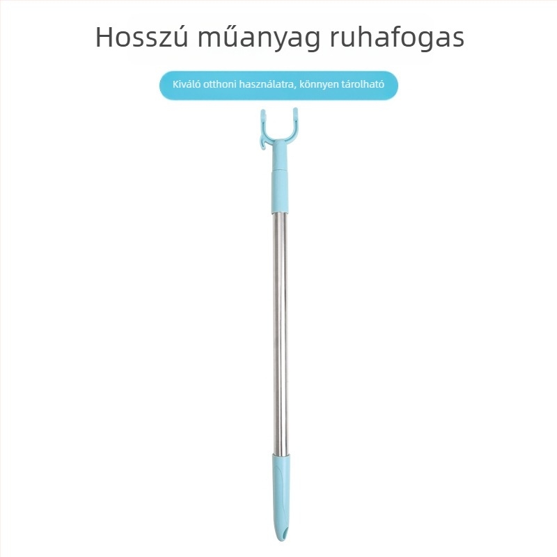 Kinyúló rozsdamentes acél ruhaszárító rúd, állítható erkélyre