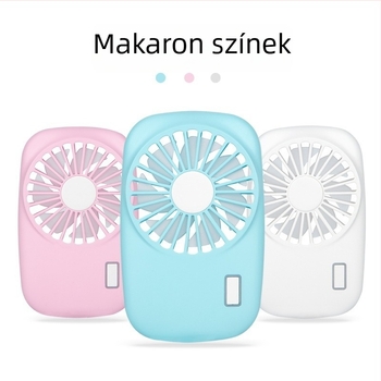 Youjuli USB mini ventilátor - ultra vékony, hordozható újratölthető ventilátor beépített akkumulátorral, 2 sebesség