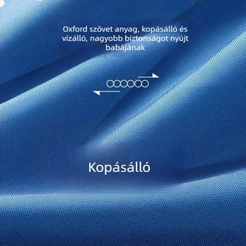 Gyerekeknek készült takaró tároló táska, vízálló Oxford anyag, kocka alakú