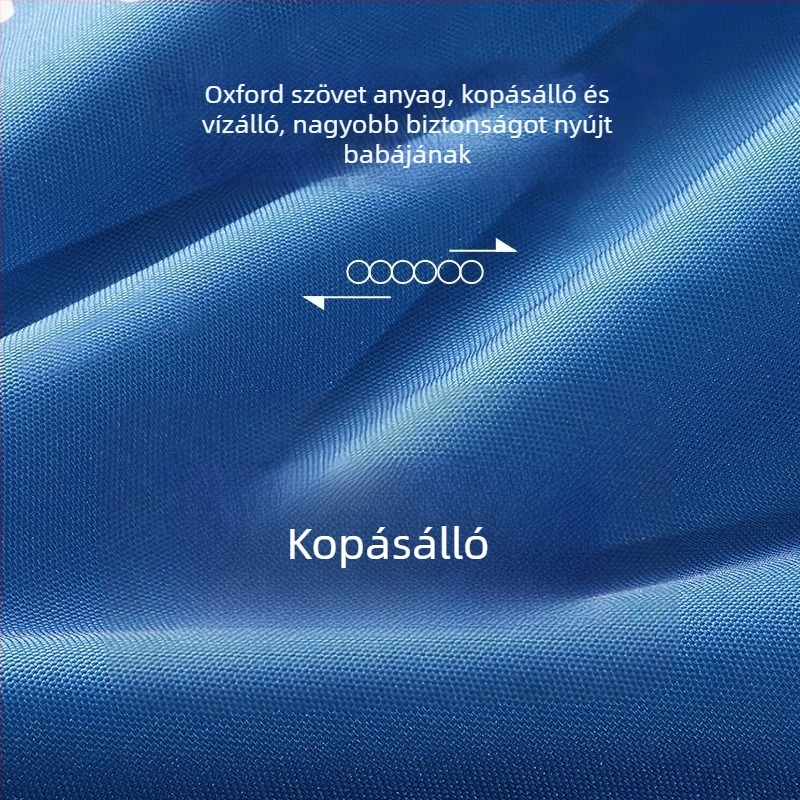 Gyerekeknek készült takaró tároló táska, vízálló Oxford anyag, kocka alakú