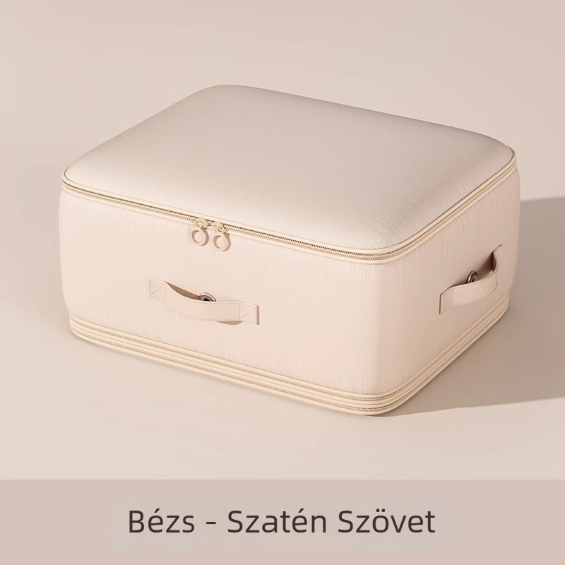 SND4021 Púdzseki tároló tasak és ruhák tömörítő tasak – hordozható utazási szervező, paplan és ruházat számára