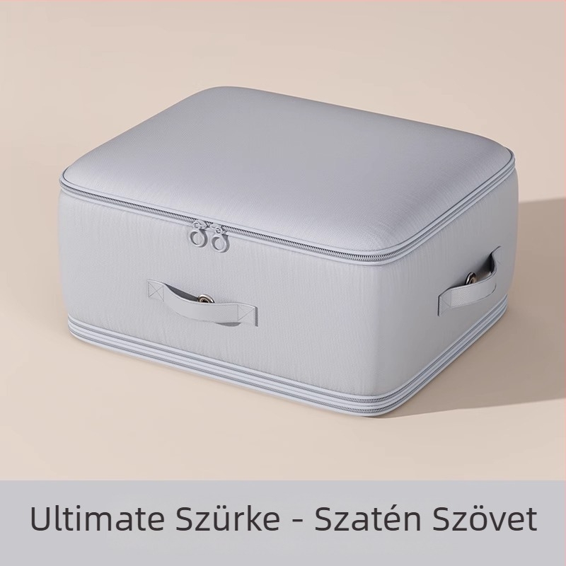 SND4021 Púdzseki tároló tasak és ruhák tömörítő tasak – hordozható utazási szervező, paplan és ruházat számára