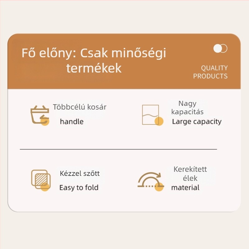 Kézzel szőtt gyümölcs- és tojáskosár, bevásárló kosár és ajándék kosár